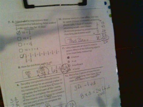 Cumulative Benchmark Review .